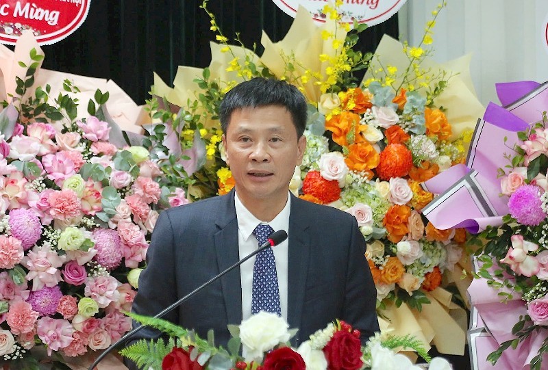 Tân Tổng giám đốc Hà Nội Metro Lê Bằng An phát biểu nhận nhiệm vụ. Ảnh Tuấn Lương Tân Tổng giám đốc Hà Nội Metro Lê Bằng An phát biểu nhận nhiệm vụ. Ảnh Tuấn Lương