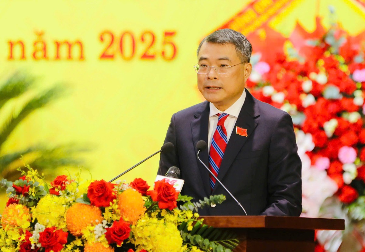 Ông Lê Minh Hưng, Ủy viên Bộ Chính trị, Bí thư Trung ương Đảng, Trưởng Ban Tổ chức Trung ương phát biểu chỉ đạo tại Đại hội. Ông Lê Minh Hưng, Ủy viên Bộ Chính trị, Bí thư Trung ương Đảng, Trưởng Ban Tổ chức Trung ương phát biểu chỉ đạo tại Đại hội.