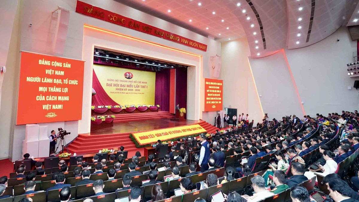 Đại hội Đại biểu Đảng bộ Thành phố lần thứ I, nhiệm kỳ 2025 - 2030 đã tiến hành phiên trù bị. Ảnh: BTC