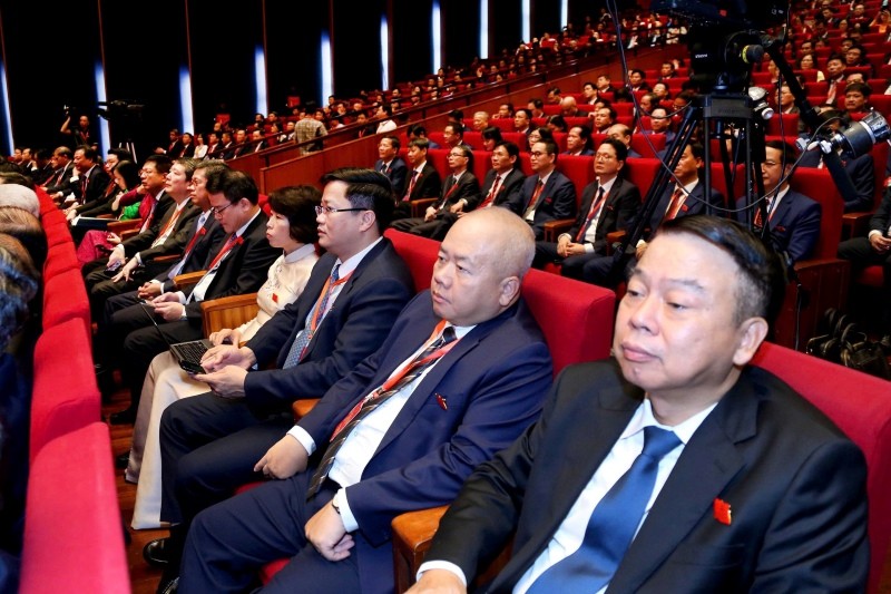 Các đại biểu của Bộ Tài chính tham dự Đại hội.