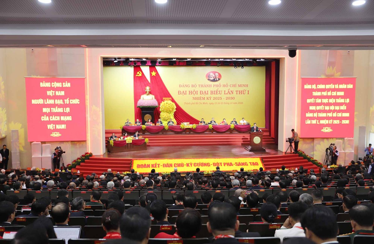 Đại hội Đảng bộ TP.HCM lần thứ I, nhiệm kỳ 2025 - 2030 là Đại hội của niềm tin, tầm nhìn và hành động. Ảnh: BTC.