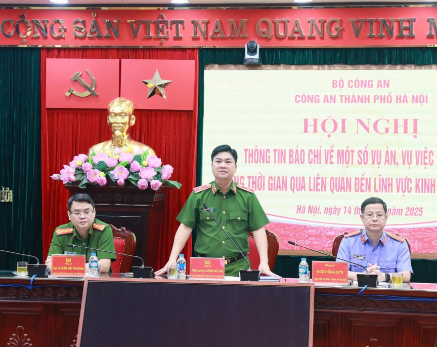 Thiếu tướng Dương Đức Hải, Phó giám đốc Công an TP. Hà Nội.