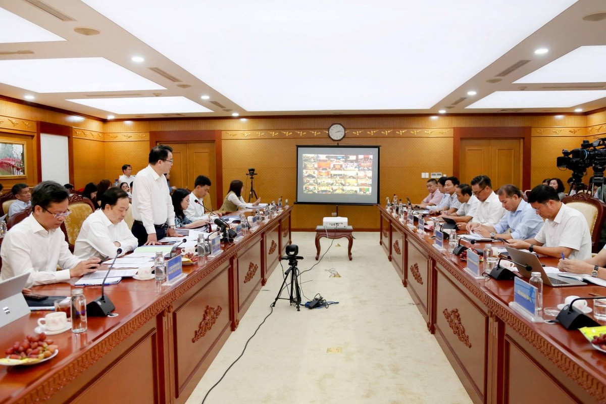 Thứ trưởng Trần Quốc Phương kết luận hội nghị. Ảnh: Đức Minh.