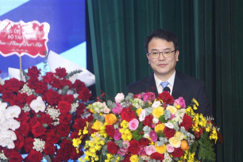 Thứ trưởng Trần Quốc Phương phát biểu tại Đại hội.