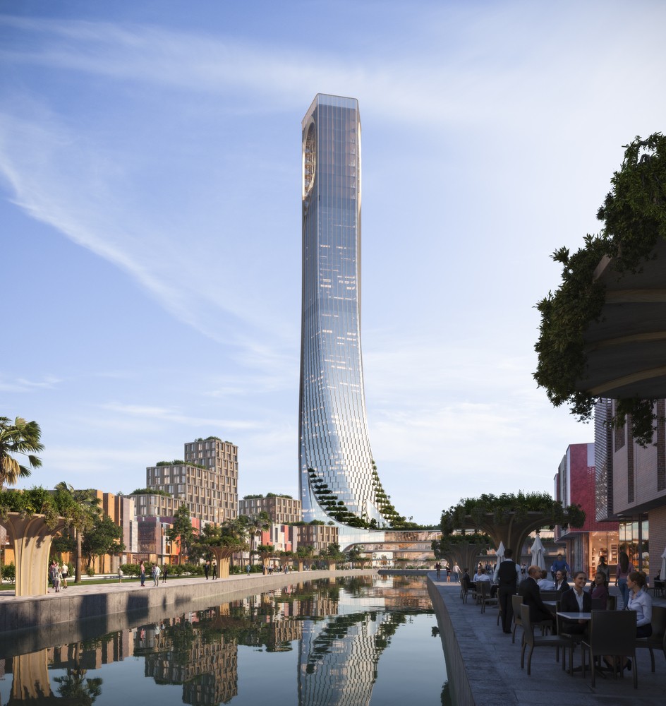 Tòa nhà 69 tầng lấy cảm hứng thiết kế từ tà áo dài Việt Nam hứa hẹn sẽ tạo nên một biểu tượng mới cho Đà Nẵng