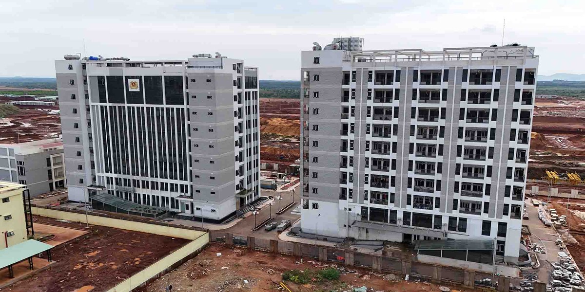 Đến nay, loạt công trình trụ sở của các cơ quan quản lý như cảng vụ hàng không, hải quan, quản lý xuất nhập cảnh, công an địa phương... đang trong giai đoạn hoàn thiện, sẵn sàng cho giai đoạn vận hành từ năm 2026.