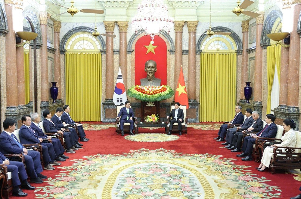 Quang cảnh buổi hội kiến. Quang cảnh buổi hội kiến.