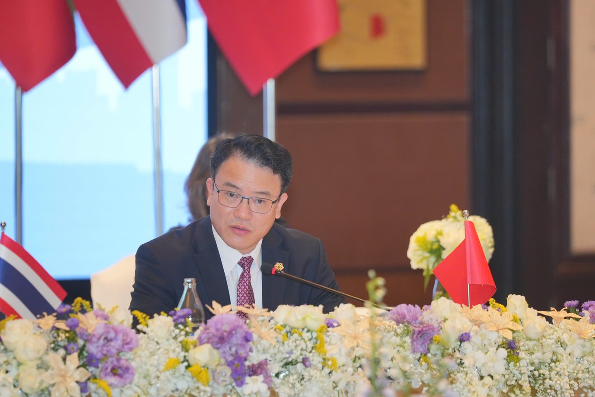 Thứ trưởng Trần Quốc Phương có bài phát biểu tại Hội nghị Bộ trưởng GMS.