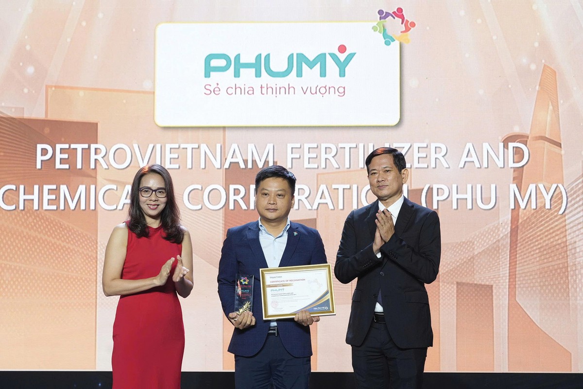 PVFCCo – Phú Mỹ lần thứ 5 liên tiếp được vinh danh Doanh nghiệp vì cộng đồng