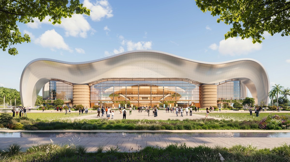 Phối cảnh Trung tâm hội nghị APEC Phối cảnh Trung tâm hội nghị APEC