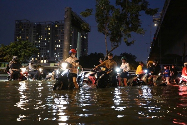 Nếu hoàn thành đúng tiến độ, dự án góp phần giải quyết tình trạng ngập úng do triều cường và biến đổi khí hậu.