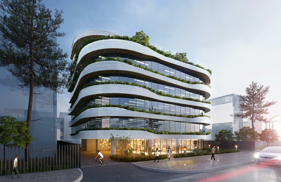 Hình phối cảnh dự án Tòa nhà văn phòng FIDECO