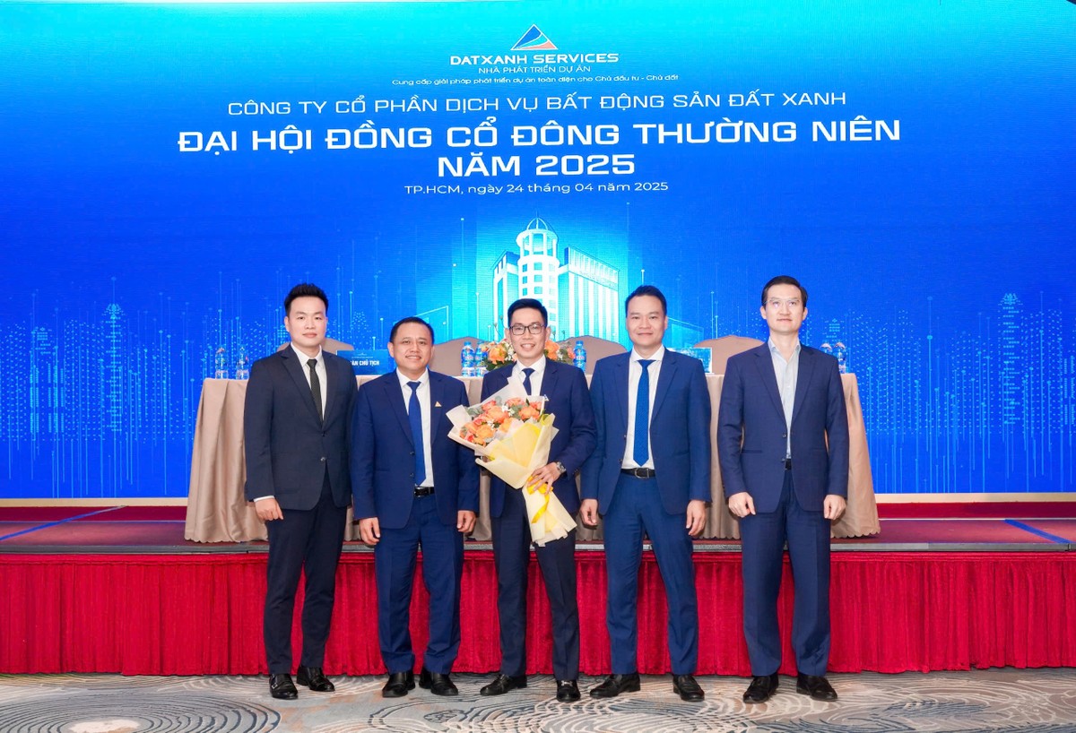 Thành viên HĐQT của Dat Xanh Services được ĐHĐCĐ bầu chọn