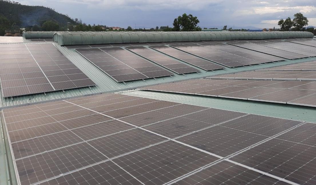 Dự án điện áp mái Nguyễn Hoàng do TCD thi công