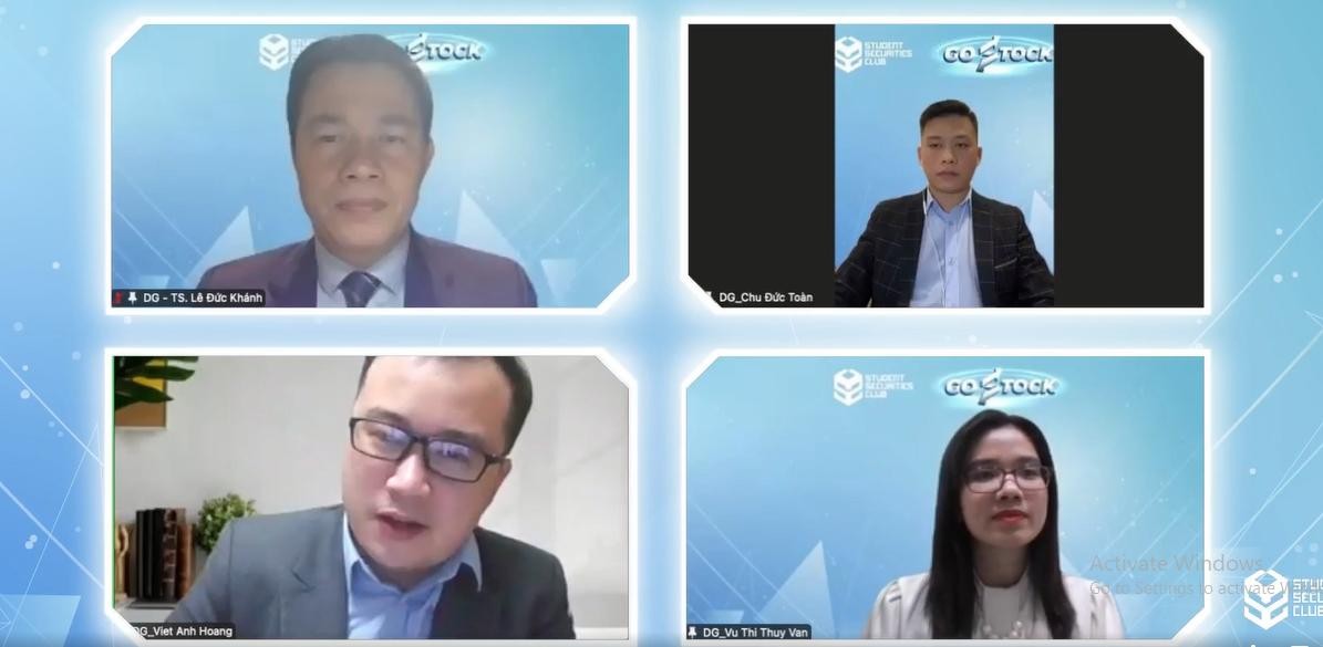 Các diễn giả tham gia buổi Hội thảo trực tuyến.