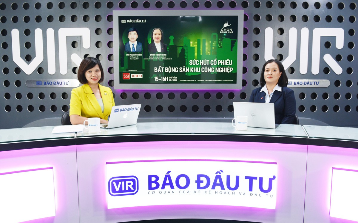 Talkshow Chọn danh mục kỳ 14 với chủ đề: “Sức hút cổ phiếu bất động sản khu công nghiệp” (Ảnh: Dũng Minh)
