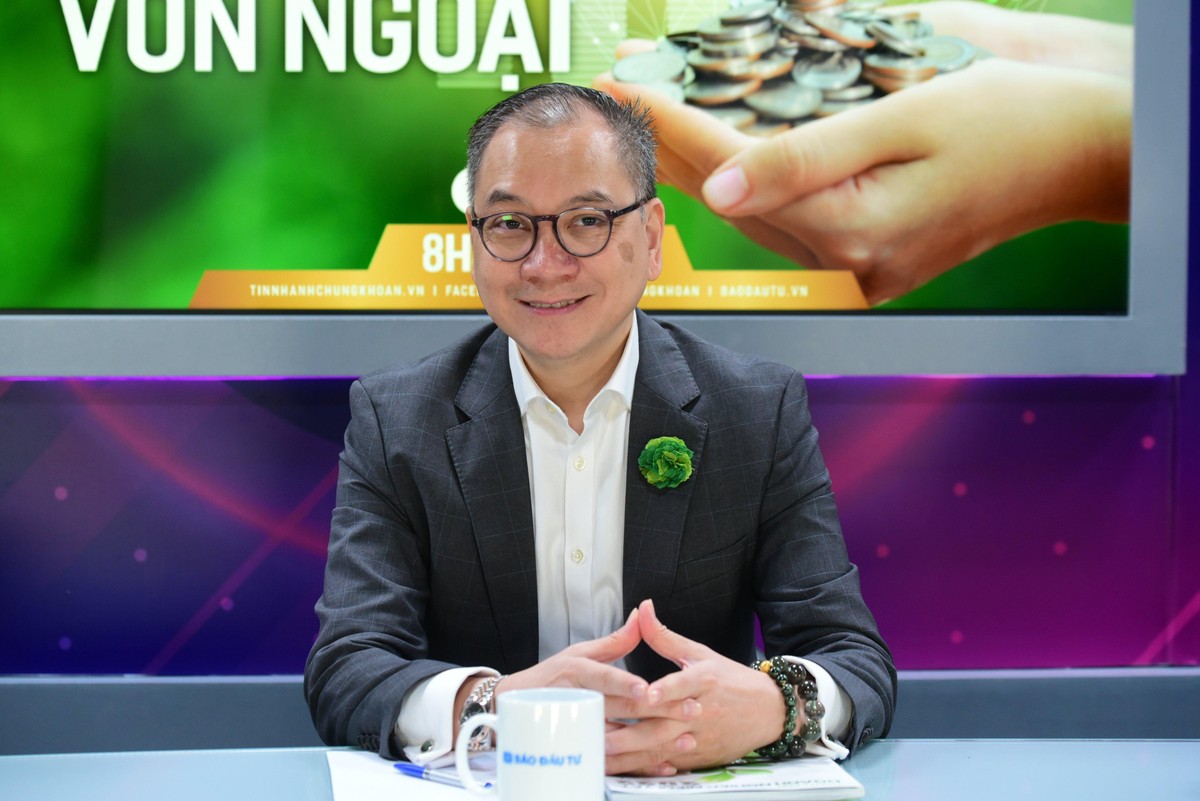 Ông Quan Đức Hoàng, Chủ tịch Quỹ A+. (Ảnh: Dũng Minh)