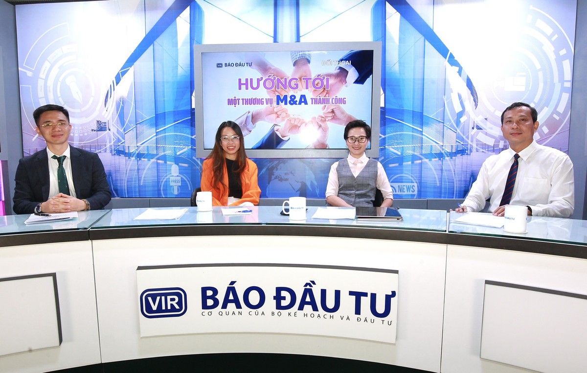 Talkshow “Hướng tới một thương vụ M&A thành công” (Ảnh: Chí Cường). Talkshow “Hướng tới một thương vụ M&A thành công” (Ảnh: Chí Cường).