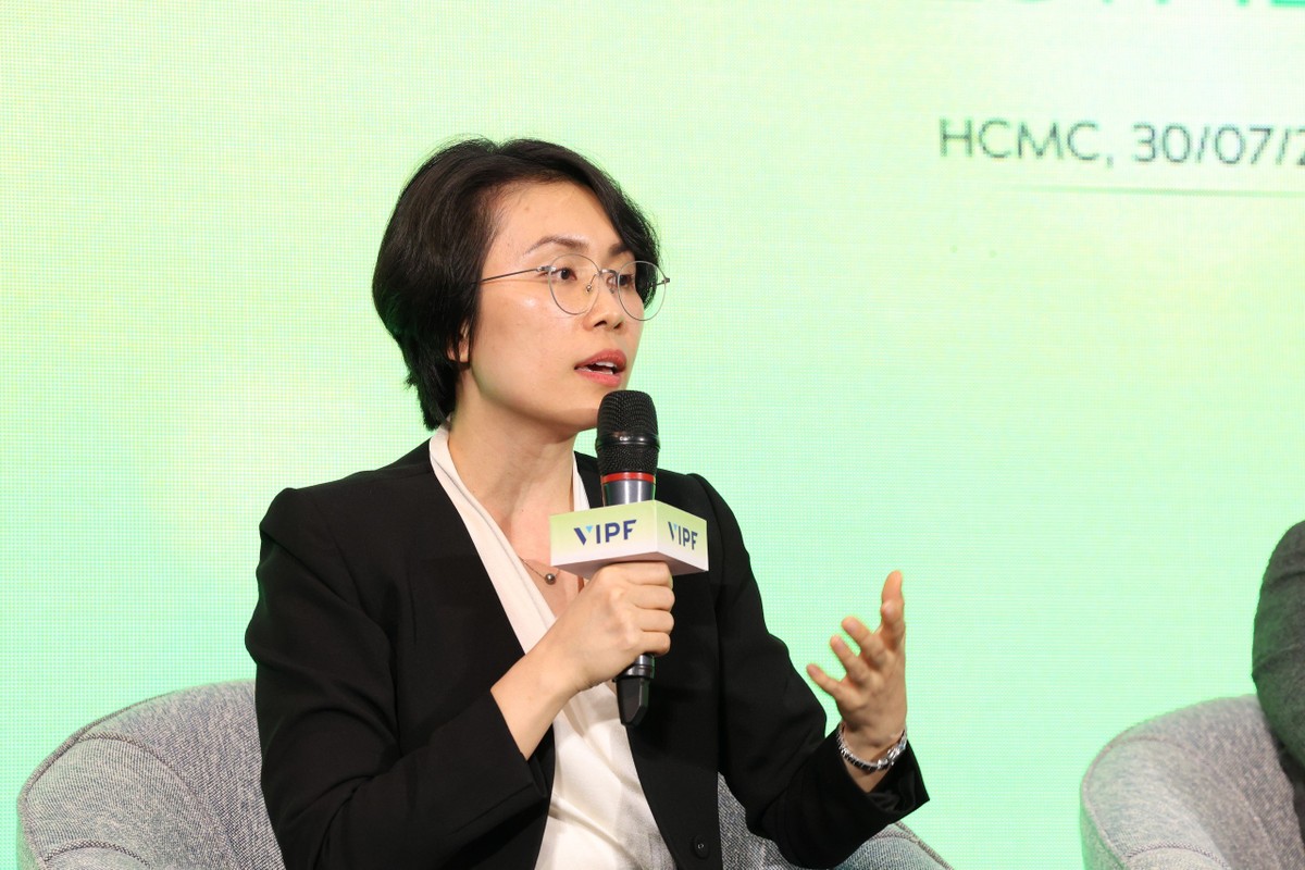 Bà Trang Lê, Giám đốc cấp cao khối nghiên cứu và tư vấn, JLL Việt Nam (Ảnh: Lê Toàn) Bà Trang Lê, Giám đốc cấp cao khối nghiên cứu và tư vấn, JLL Việt Nam (Ảnh: Lê Toàn)