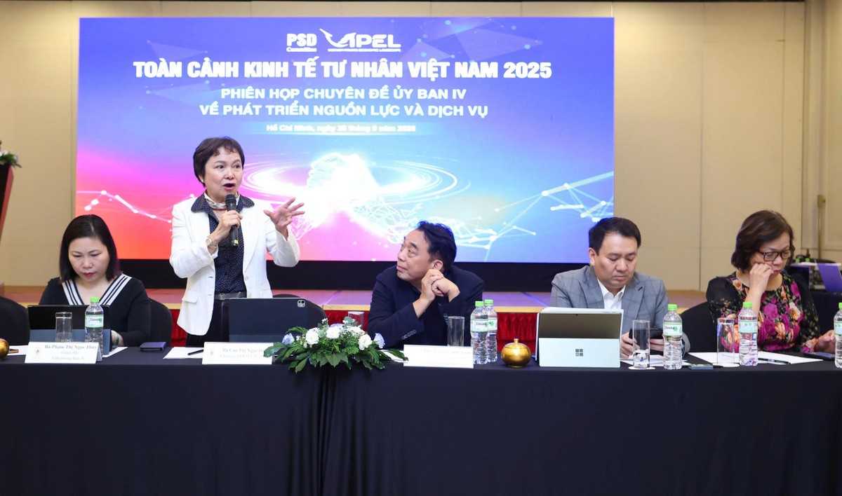 Đại biểu chia sẻ ý kiến tại phiên họp (ông Nguyễn Anh Tuấn thứ 3 từ trái). Ảnh: Lê Toàn