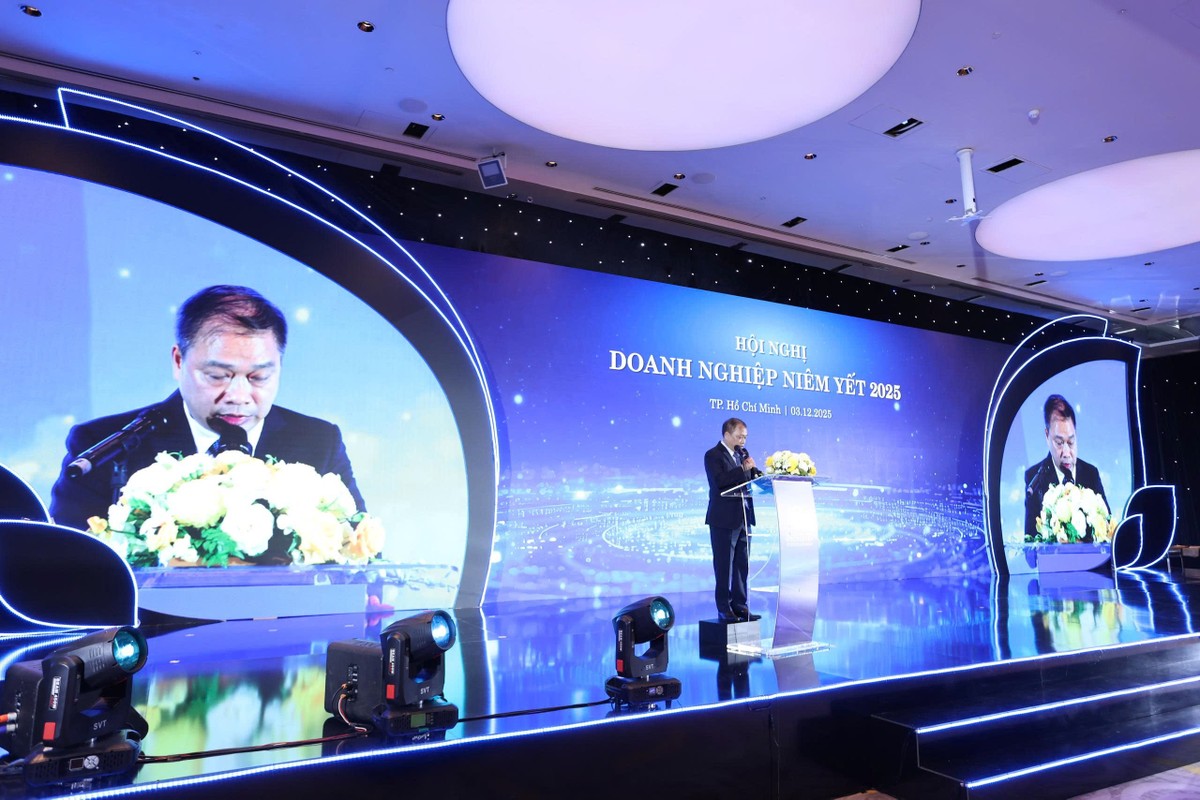 Ông Lương Hải Sinh phát biểu tại hội nghị (Ảnh: Lê Toàn)