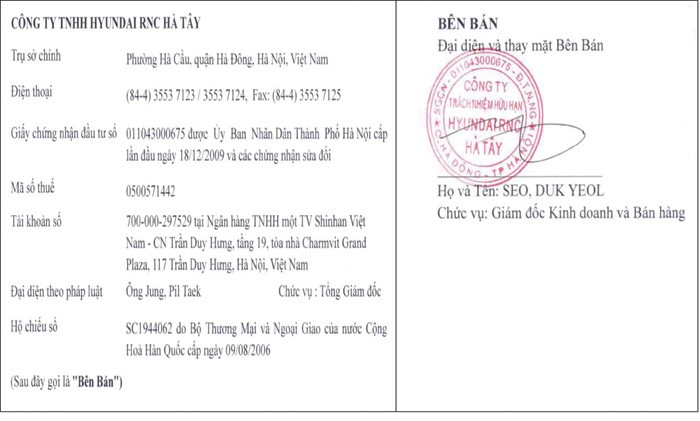 Khách hàng tố chủ đầu tư Dự án Hyundai Hillstate... nhập nhèm ảnh 1