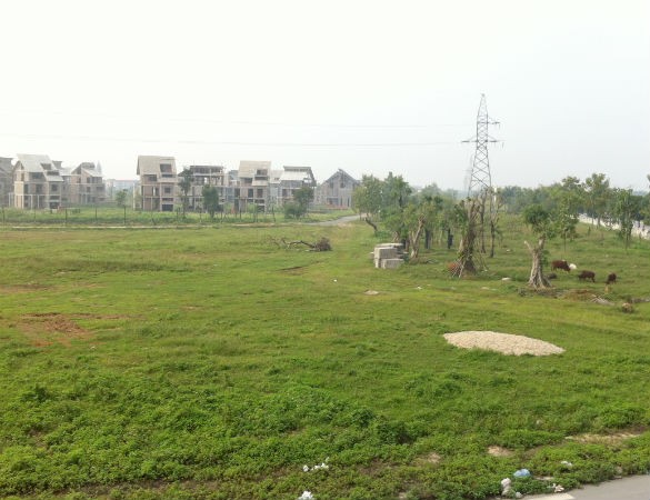 Toàn cảnh dự án Khu đô thị ngôi nhà mới nhìn từ trên cao 