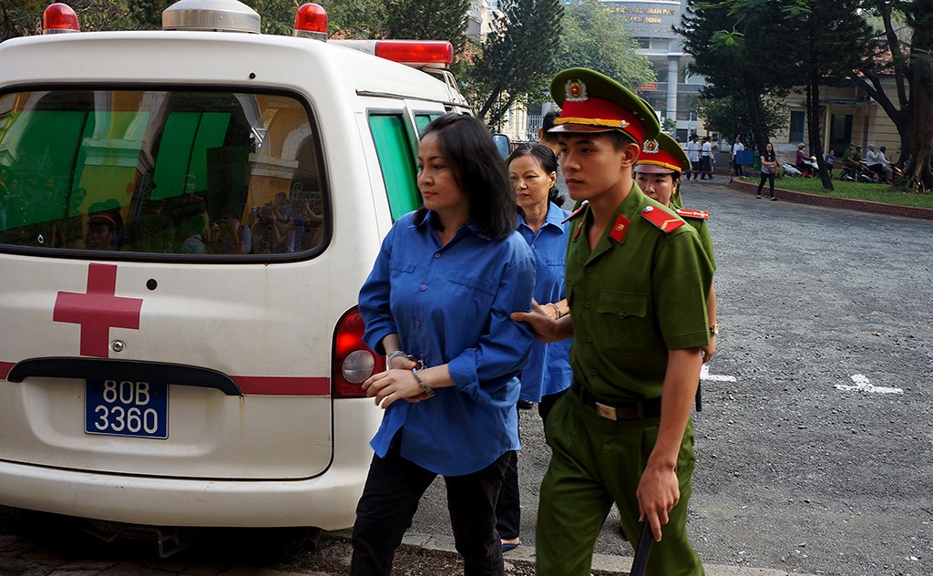 Bị cáo Đào Thị Tuyết Dung.