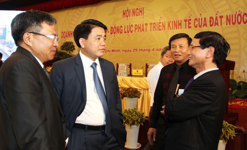 Những hình ảnh tại buổi đối thoại giữa Thủ tướng với doanh nghiệp ảnh 11 Những hình ảnh tại buổi đối thoại giữa Thủ tướng với doanh nghiệp ảnh 11