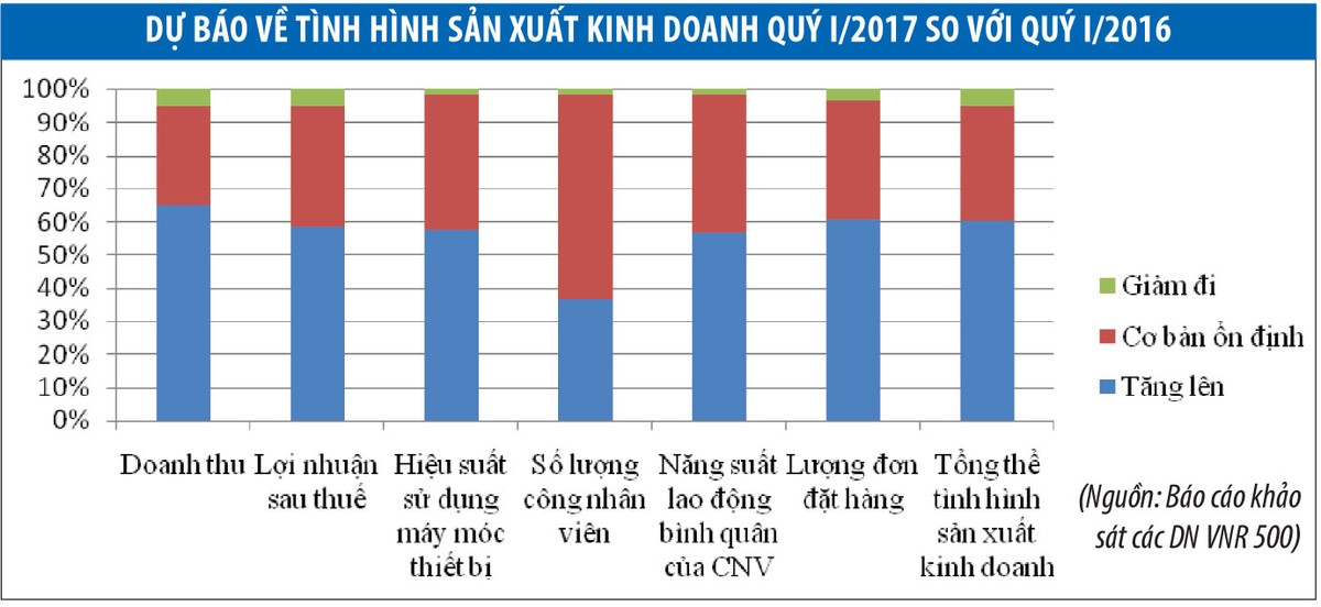 Doanh nghiệp hứng khởi với triển vọng 2017 ảnh 1
