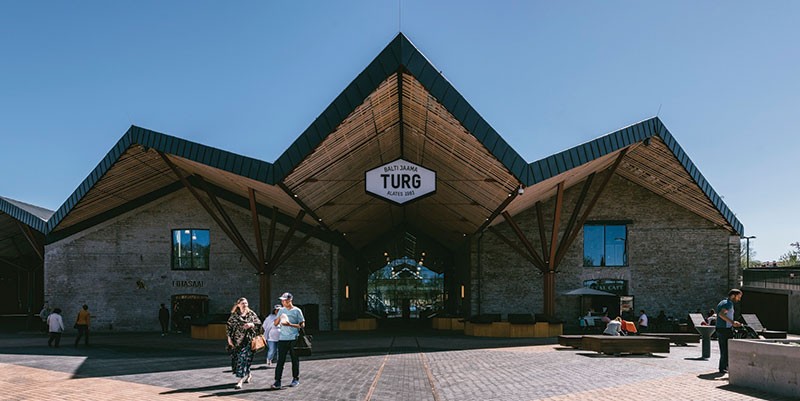 Khu chợ Baltic, hòa nhịp hơi thở cuộc sống ảnh 1