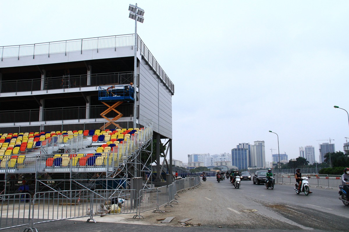 Trường đua F1 Hà Nội: Lộ diện khán đài bám đường Lê Đức Thọ ảnh 6