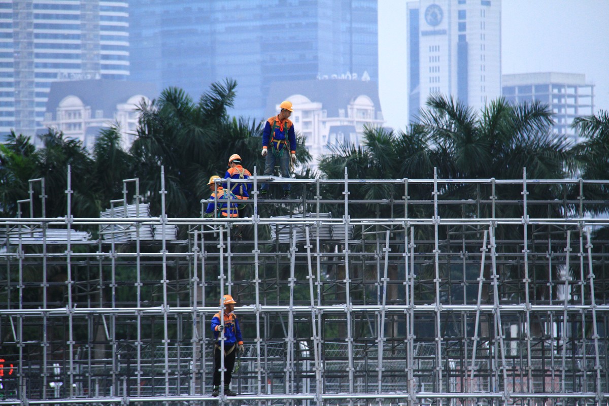 Trường đua F1 Hà Nội: Lộ diện khán đài bám đường Lê Đức Thọ ảnh 16