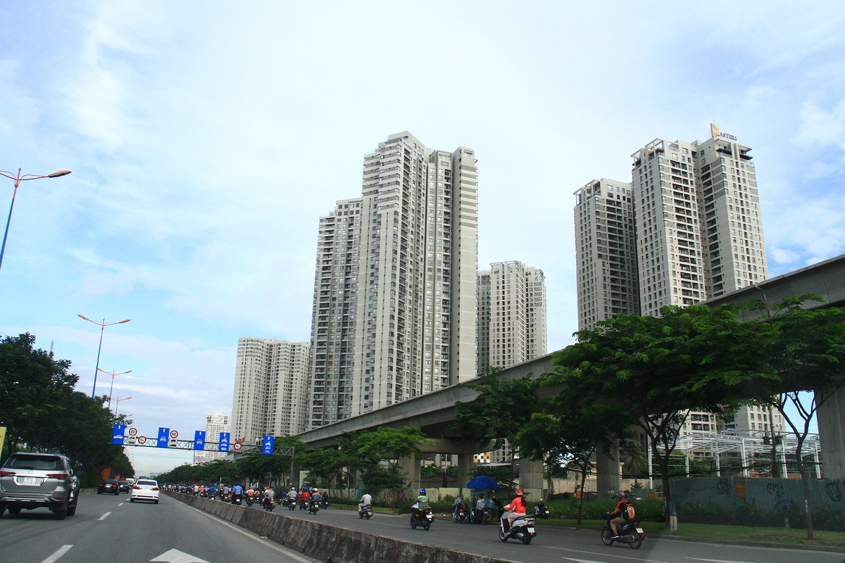 Tuyến metro Bến Thành - Suối Tiên. Ảnh: Thành Nguyễn.
