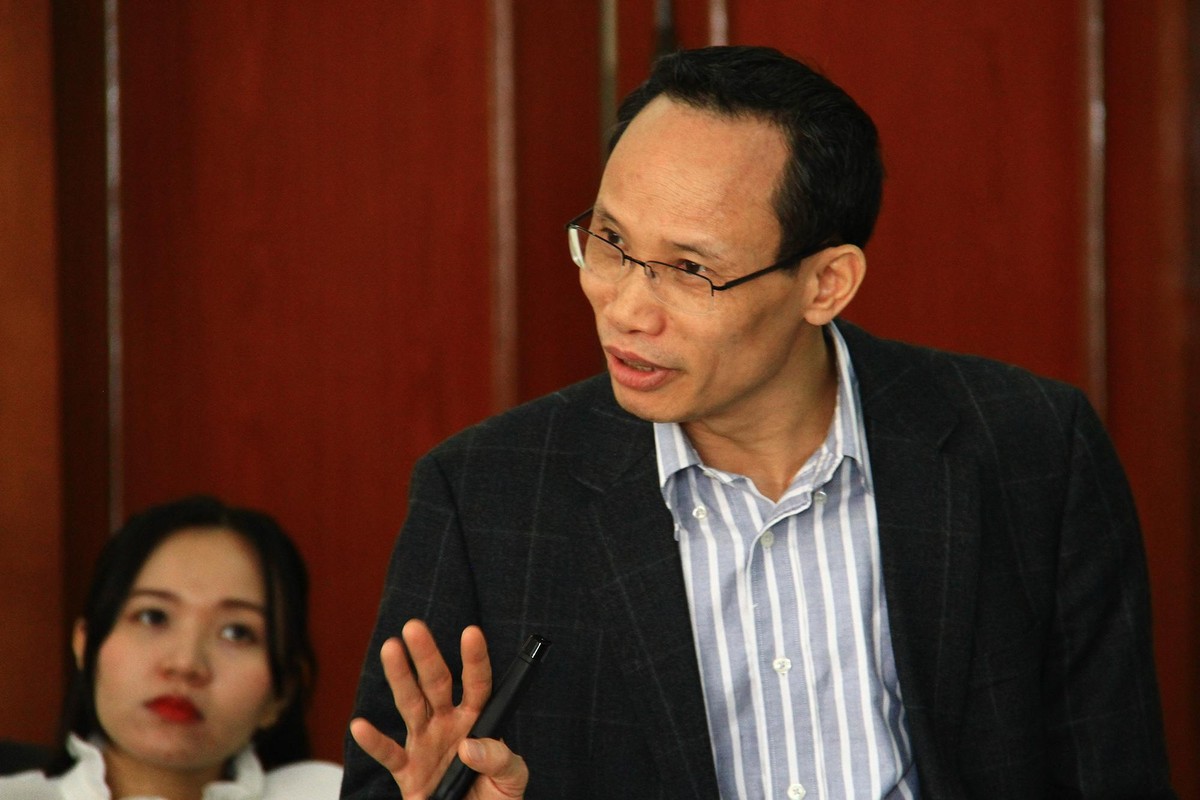 Chuyên gia kinh tế Cấn Văn Lực. Ảnh: Thành Nguyễn.