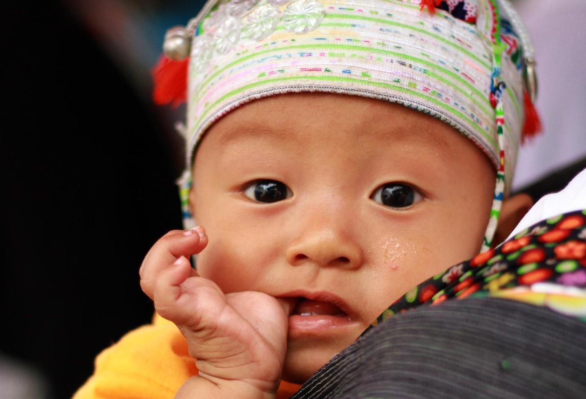 Em bé vùng cao. Ảnh: Thành Nguyễn.