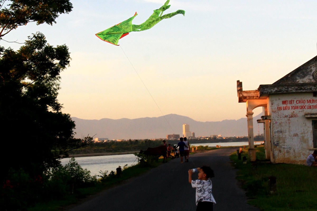 Điếm canh đê. Ảnh: Thành Nguyễn. Điếm canh đê. Ảnh: Thành Nguyễn.