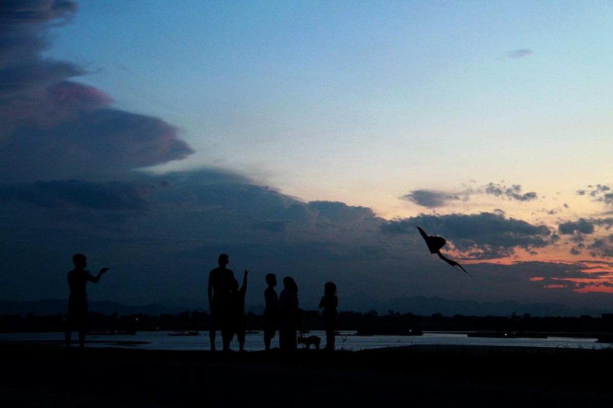 Hoàng hôn. Ảnh: Thành Nguyễn. Hoàng hôn. Ảnh: Thành Nguyễn.