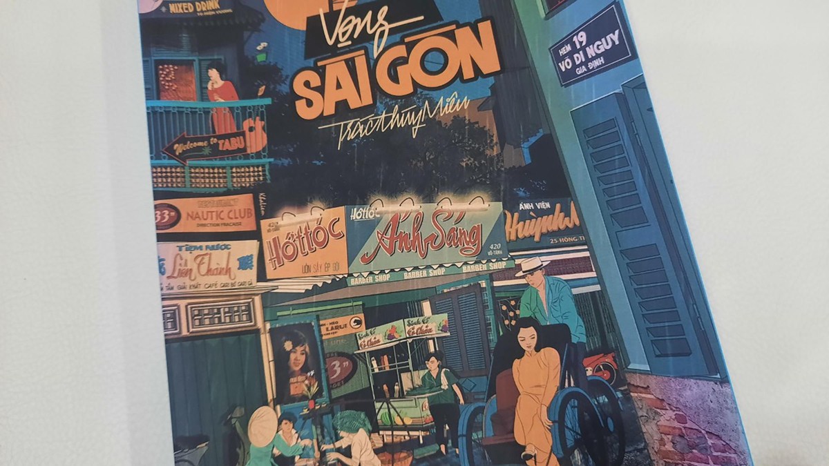 Bìa sách Vọng Sài Gòn của tác giả Trác Thuý Miêu.