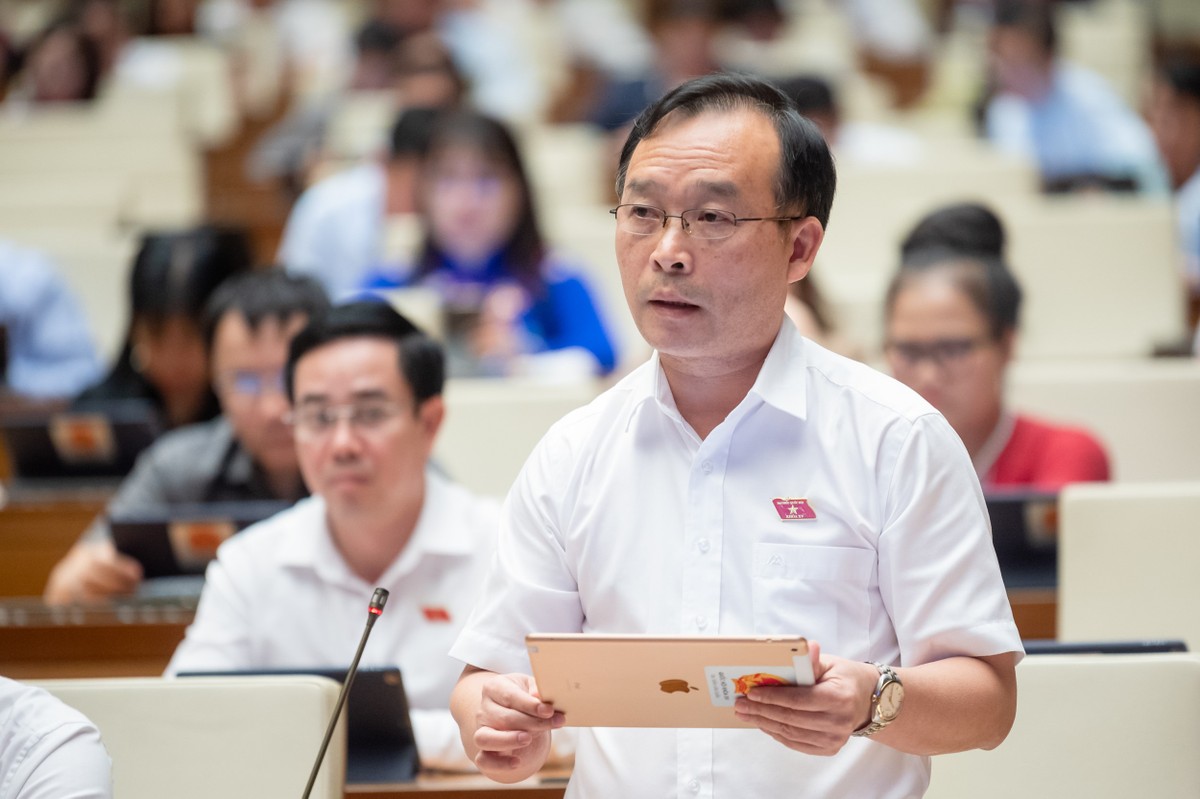 Đại biểu Trần Văn Tuấn. Ảnh: Cổng thông tin điện tử Quốc hội.