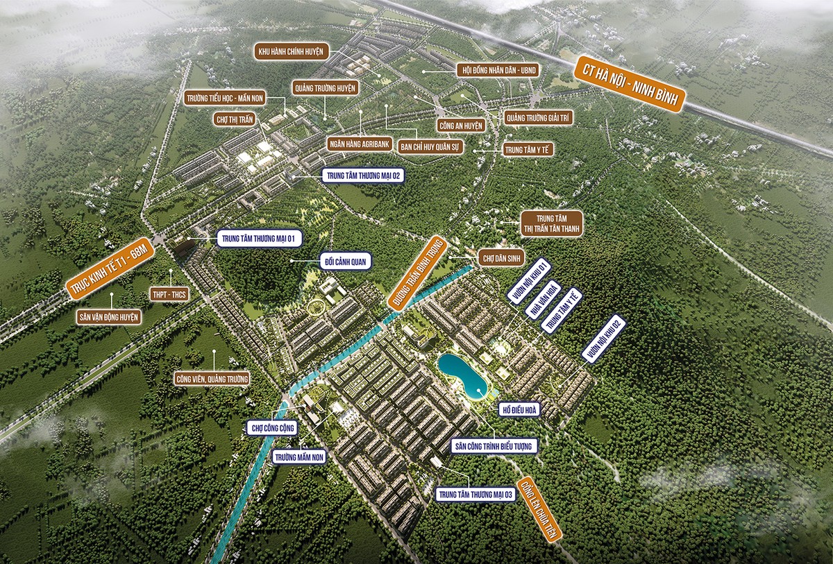 Hệ thống tiện ích nội, ngoại khu và hạ tầng giao thông đồng bộ.