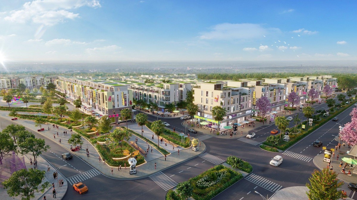 Một góc Meyhomes Capital Phú Quốc.