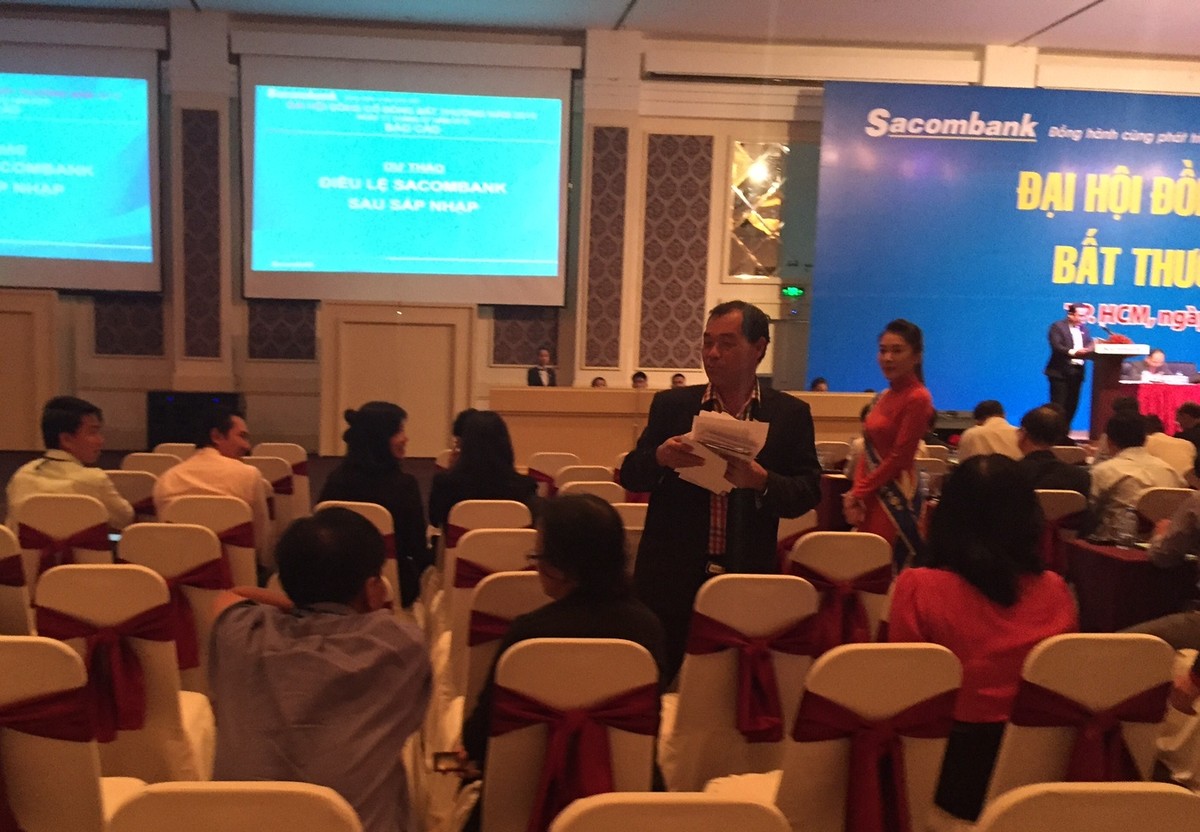 Cổ đông Sacombank thông qua phương án sáp nhập Southern Bank ảnh 2