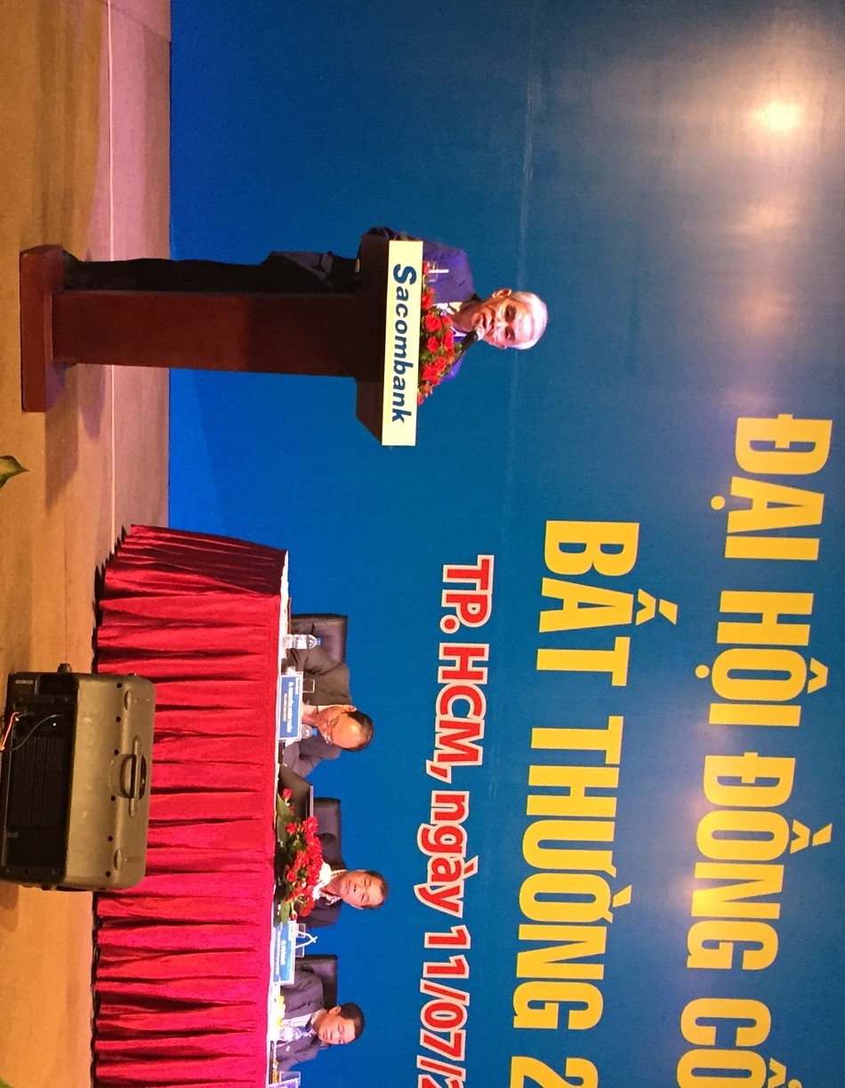 Cổ đông Sacombank thông qua phương án sáp nhập Southern Bank ảnh 3