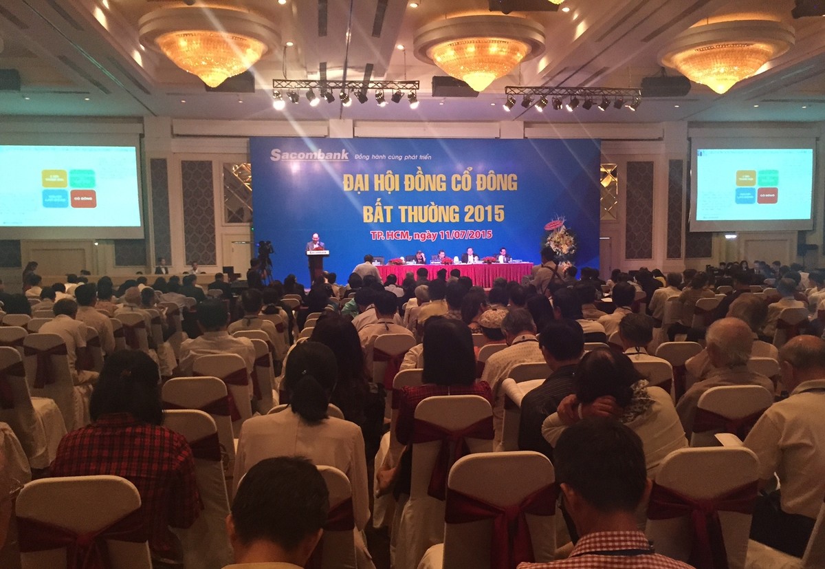 Cổ đông Sacombank thông qua phương án sáp nhập Southern Bank ảnh 5