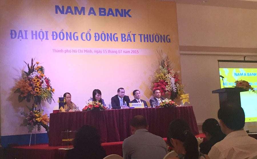 ĐHCĐ bất thường Nam A Bank: Không bàn chuyện sáp nhập ảnh 3