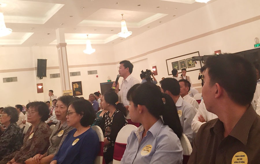 ĐHCĐ bất thường Nam A Bank: Không bàn chuyện sáp nhập ảnh 4