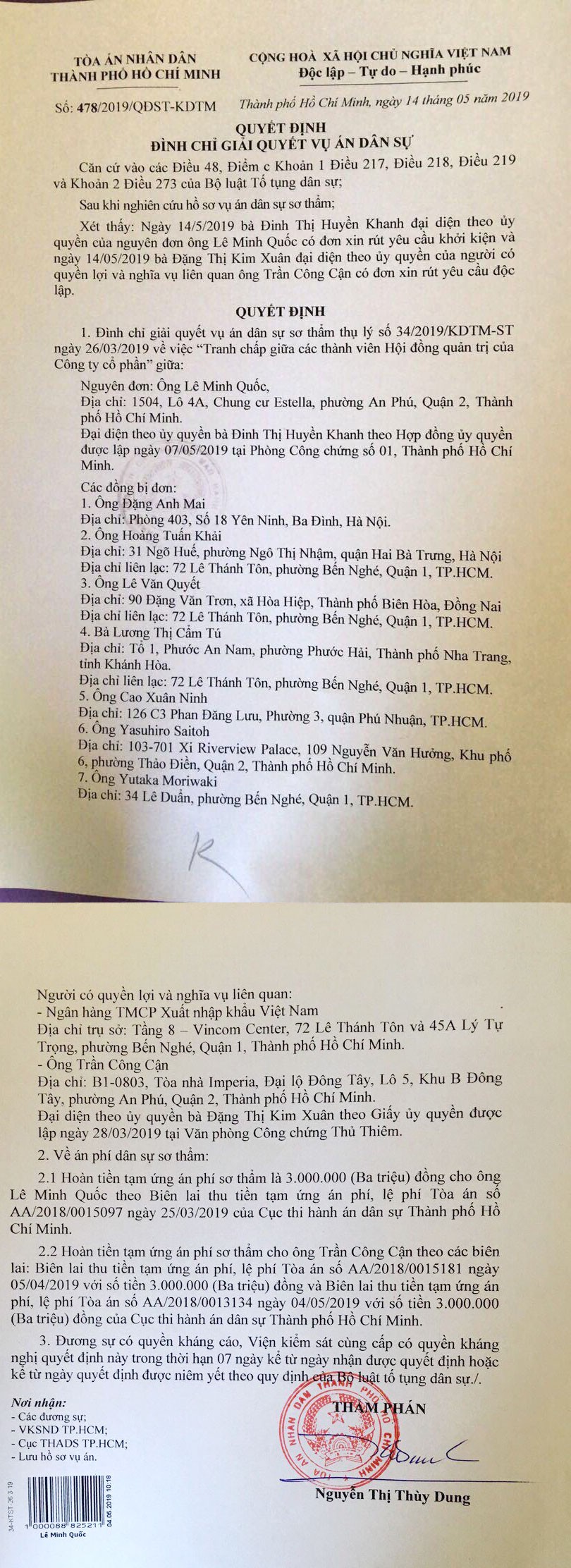 Ghế nóng Chủ tịch Eximbank vẫn chưa ngã ngũ ảnh 2