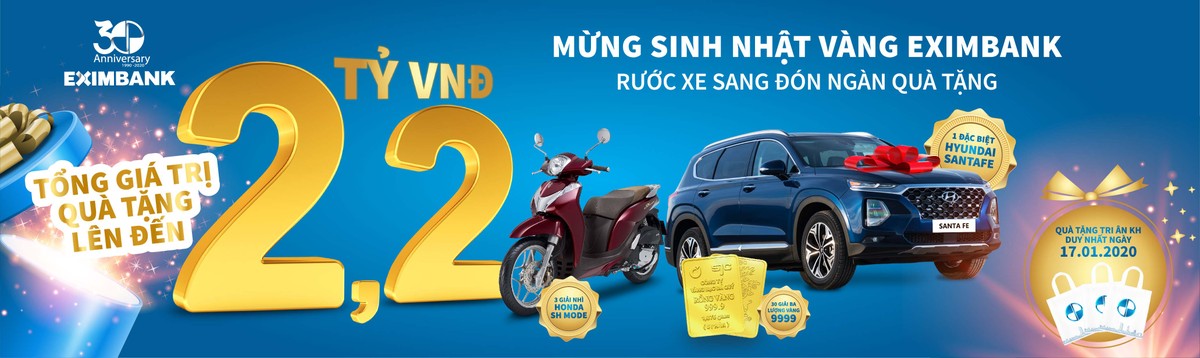 Eximbank mừng sinh nhật vàng tri ân khách hàng nhân dịp 30 năm thành lập ảnh 1
