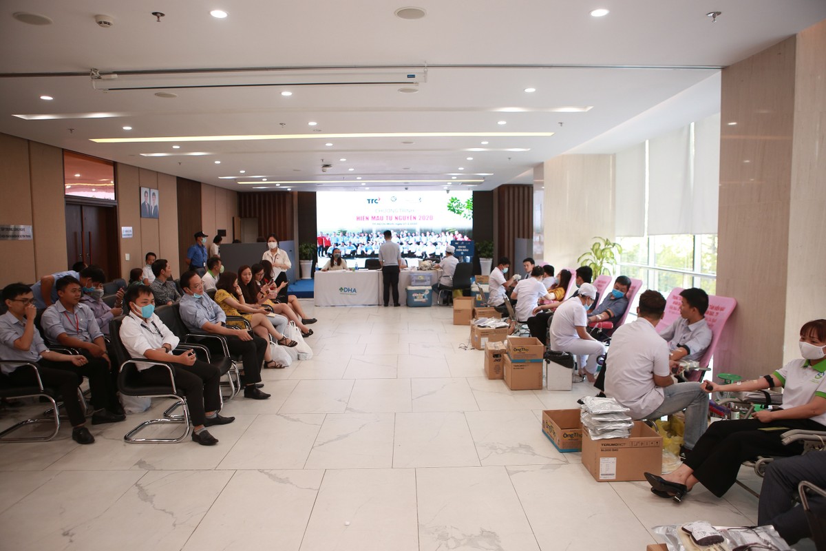 Gần 200 nhân viên Tập đoàn Thành Thành Công tham gia hiến máu tự nguyện lần thứ 9/2020 ảnh 1